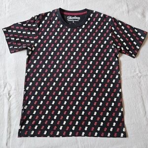 Tomateros Of Culiacan Baseball Logo Tee Top Size Small Short Sleeve In Black Red